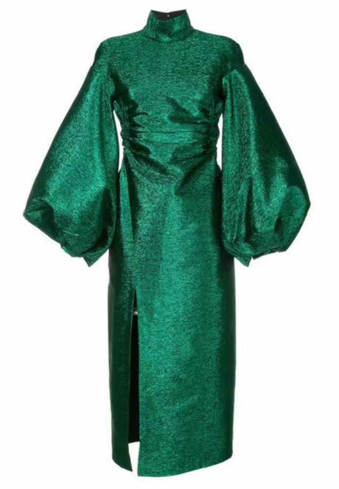 
                  
                    CAMILLA AND MARC Gesa Dress in Emerald Green 8
                  
                