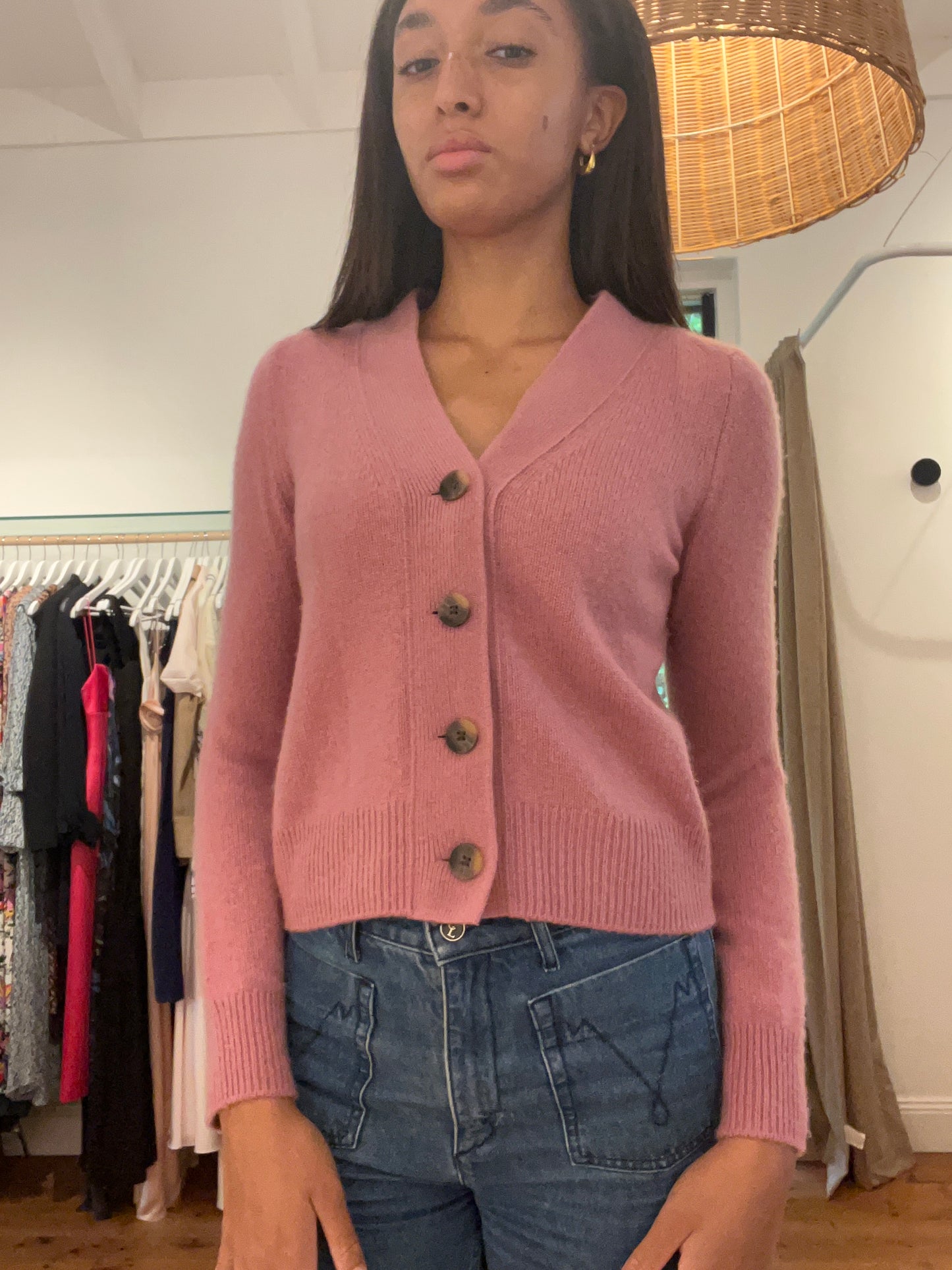 
                  
                    VINCE Cashmere chunky cardigan Small
                  
                