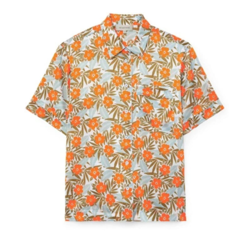 
                  
                    LEE MATHEWS Hibiscus Silk shirt 0
                  
                