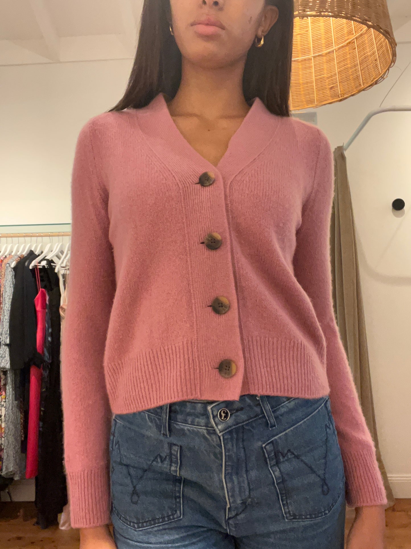 
                  
                    VINCE Cashmere chunky cardigan Small
                  
                