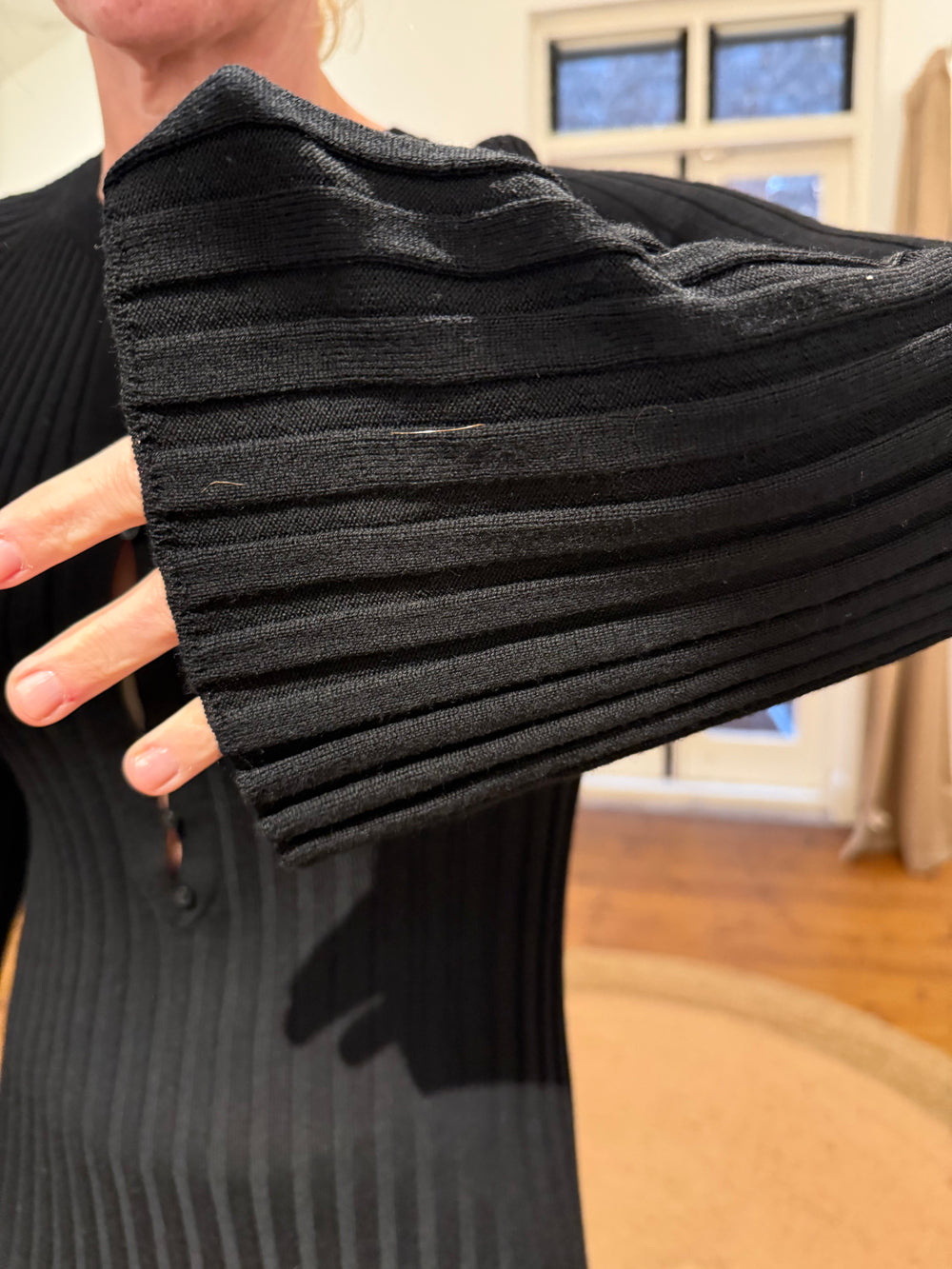 LOULOU STUDIO Long knit dress Medium