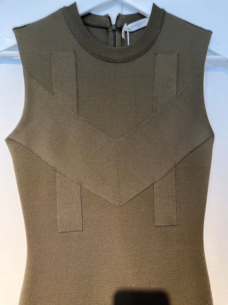 
                  
                    GIVENCHY Olive Crepe Bodycon Dress Xsmall
                  
                