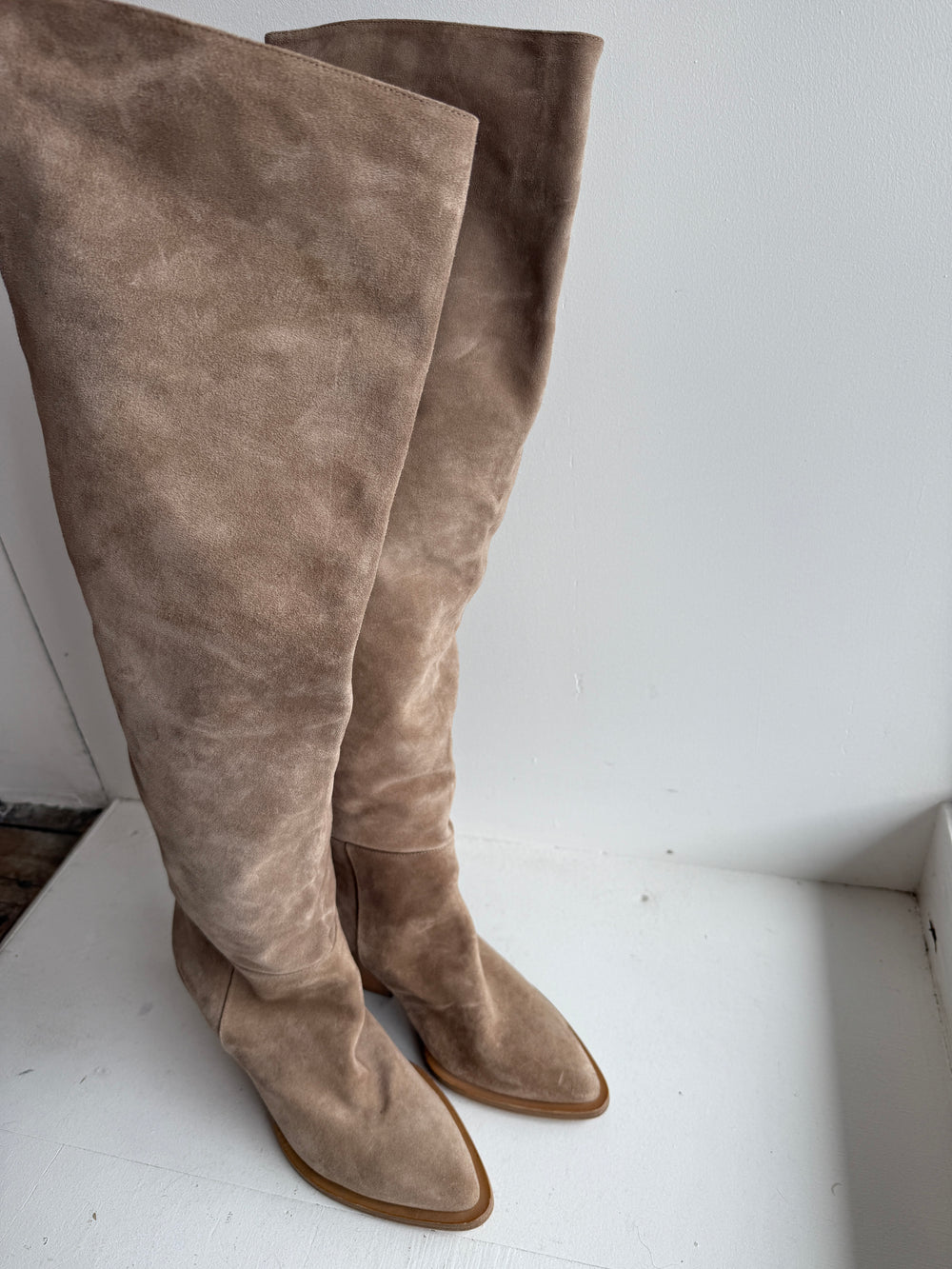SCANLAN THEODORE Knee high stretch boots 37