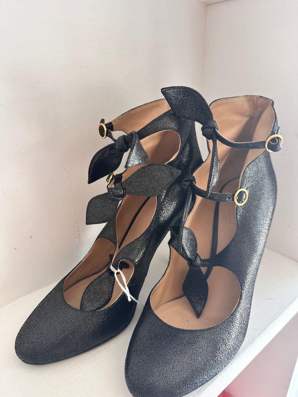 CHLOE Bow strap heels 39