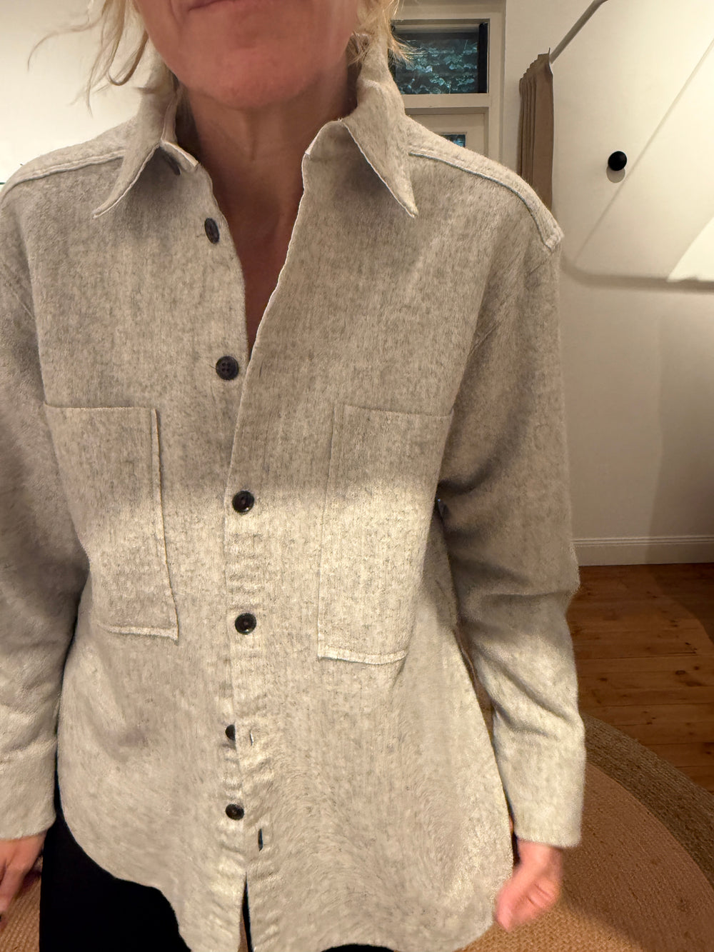 BASSIKE	Wool flannel overshirt 2