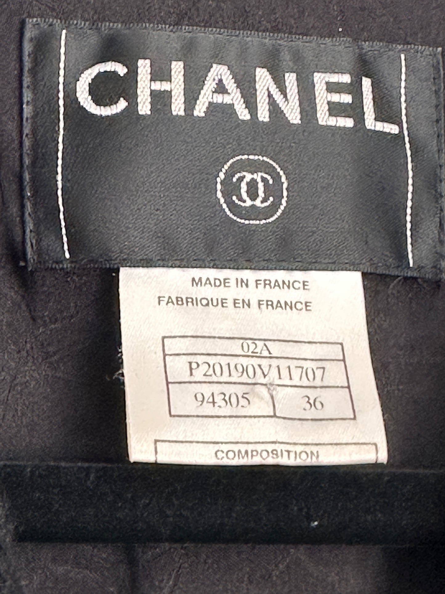 
                  
                    CHANEL Wool blend Crop Jacket 36
                  
                