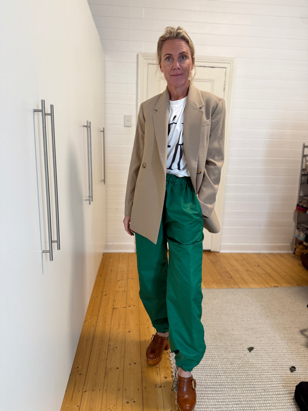 THE FRANKIE SHOP Nylon Pants Small