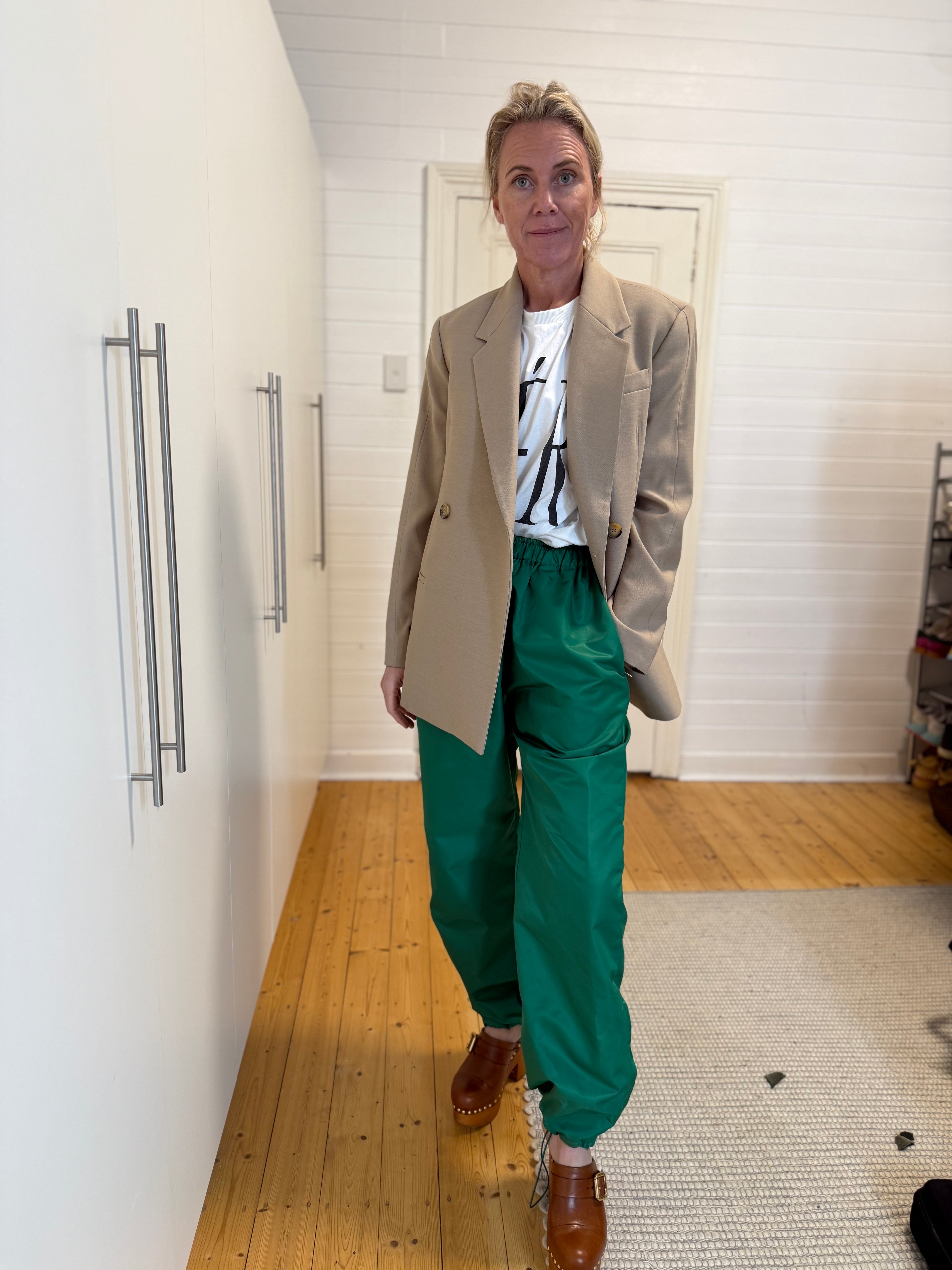 THE FRANKIE SHOP Nylon Pants Small