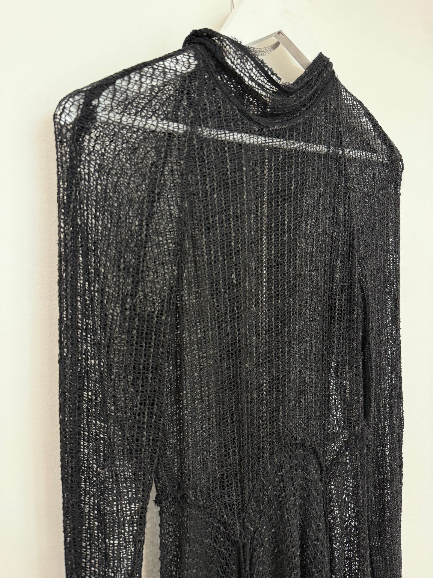 
                  
                    KITX Black mesh asymmetrical dress 8
                  
                