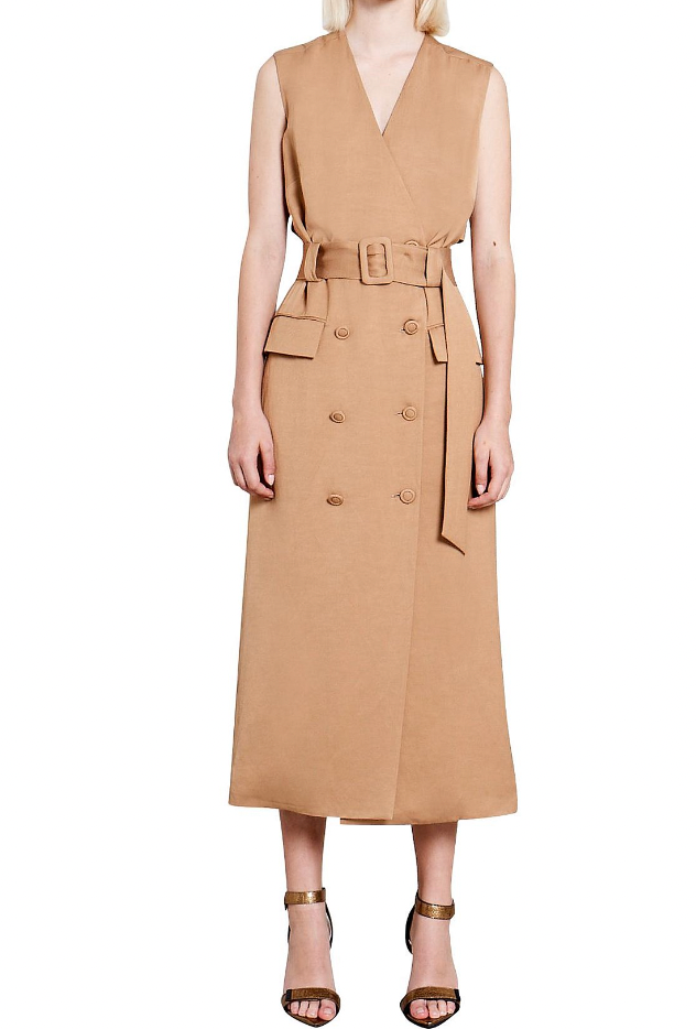 GINGER & SMART Trench Wrap Dress 12