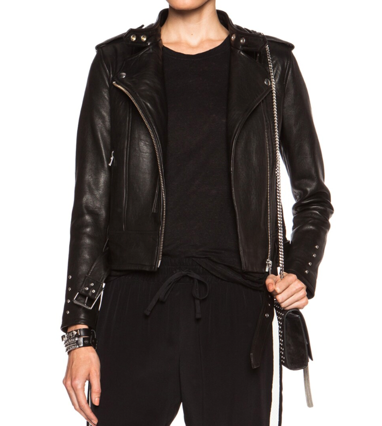 IRO Zaki leather jacket