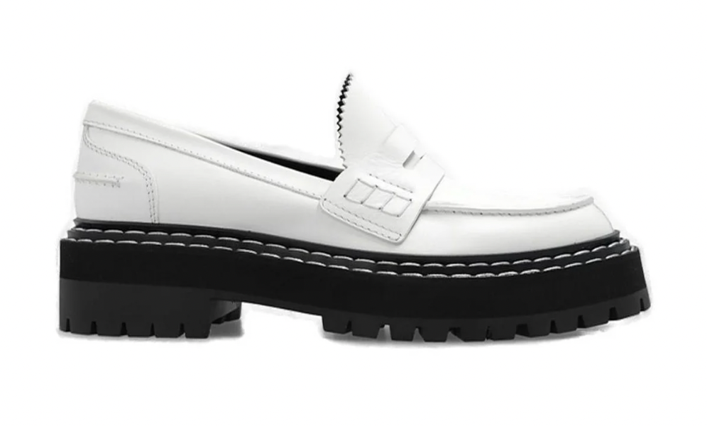 PROENZA SCHOULER 	Lug sole platform loafers 39