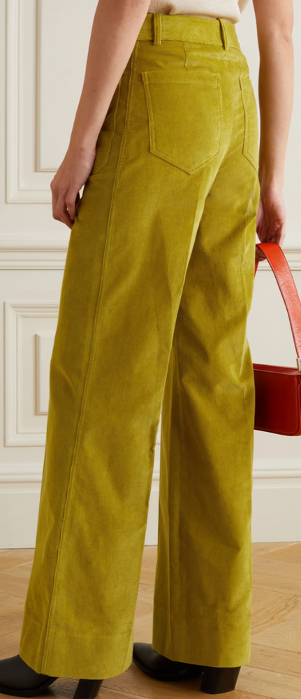 
                  
                    VICTORIA BECKHAM Alina corduroy pants 8
                  
                