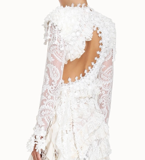 
                  
                    ZIMMERMANN Wonderland Lace Frill Bodice 2
                  
                