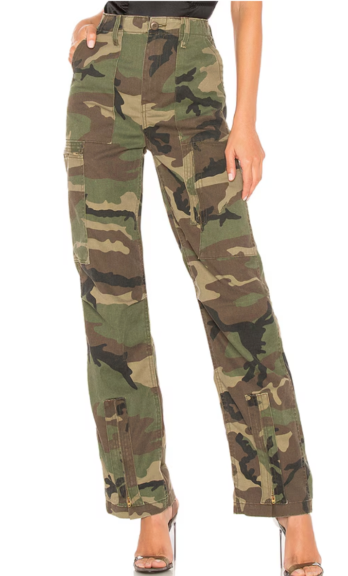 RE/DONE Camo cargo pants 25