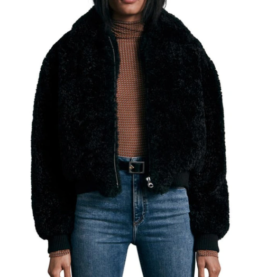 
                  
                    RAG & BONE Nikki Faux Fur Bomber Jacket Medium
                  
                