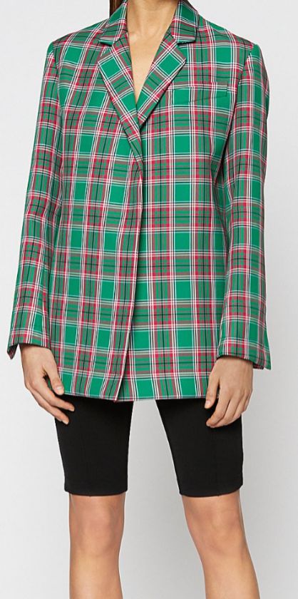 
                  
                    SCANLAN THEODORE The Plaid Eyelet Belt Jacket Medium
                  
                