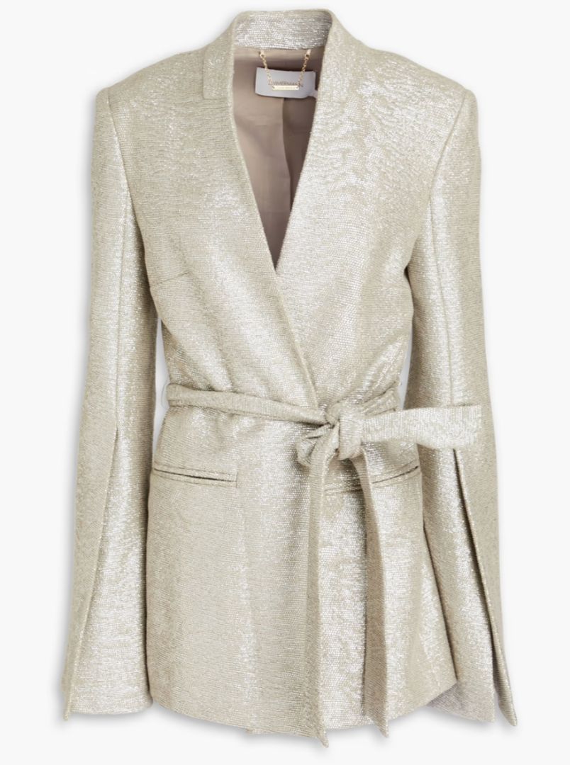 
                  
                    ZIMMERMANN Coastal Metallic Slouch Jacket 3
                  
                