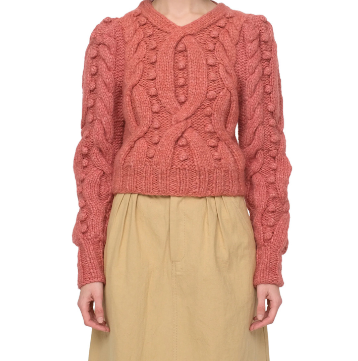 SEA NEW YORK Caden Cable Knit Sweater