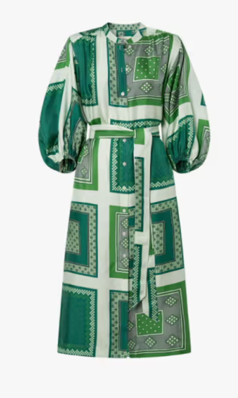 OROTON Bandana Print Dress 10