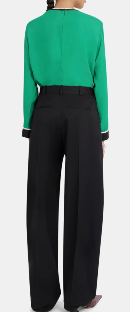 
                  
                    BODICE STUDIOS Green blouse with stripe Medium
                  
                