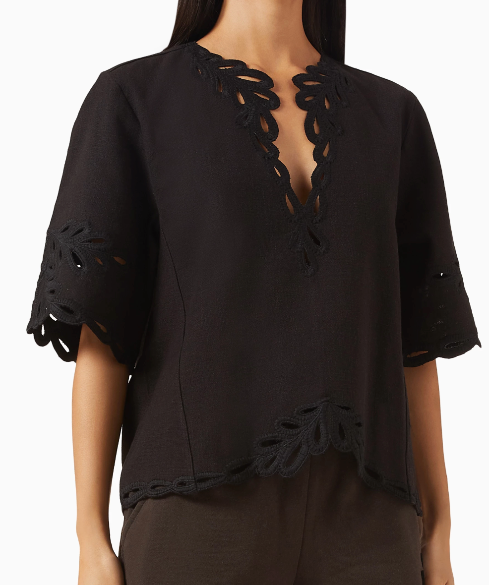 ISABEL MARANT Shana Top black 40